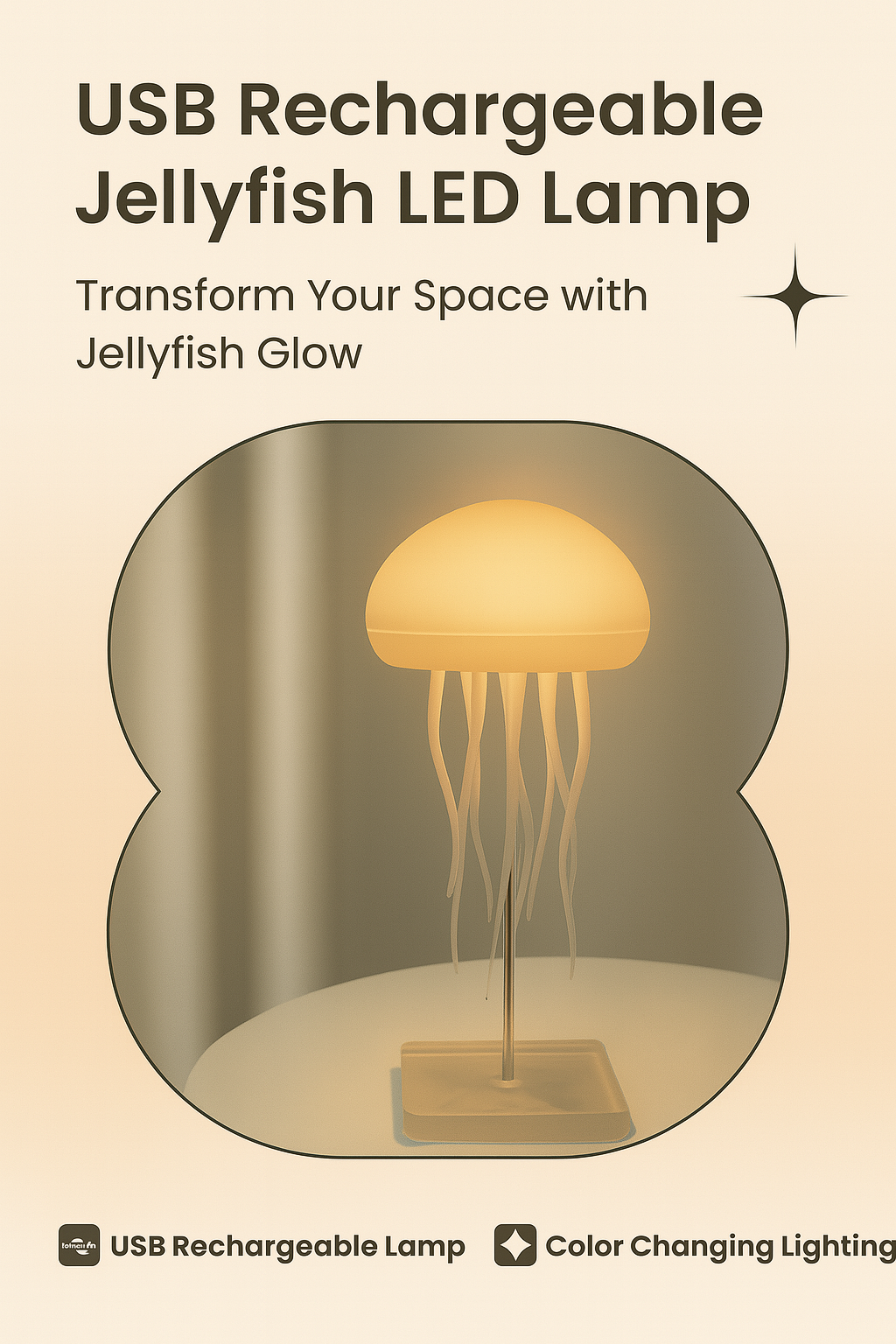 Luma Jelly Jellyfish lamp